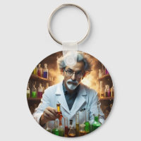 Científico En Pociones De Mezcla De Laboratorio,