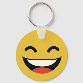 Llavero Cierra los ojos riendo emoji