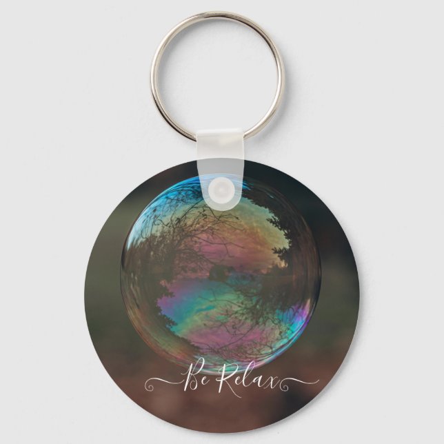 Llavero Cierre de la cadena de claves de burbujas (Anverso)