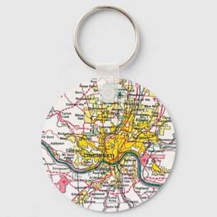 Llavero Cincinnati Keychain
