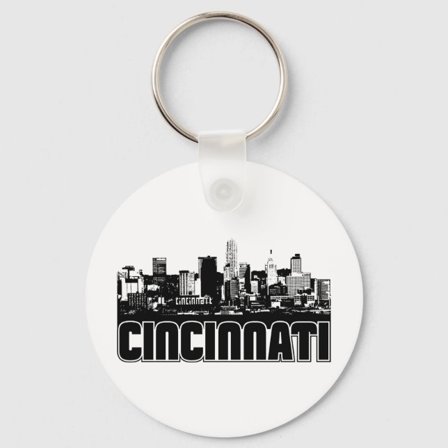 Llavero Cincinnati Skyline (Anverso)