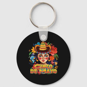 Llavero Cinco De Mayo Camisa Fiesta Mexicana 5 De Mayo