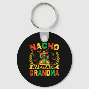 Llavero Cinco De Mayo Divertida Nacho Abuela Promedio Cinc