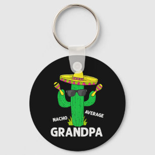 Llavero Cinco De Mayo Divertido Nacho Abuelo Promedio Somb