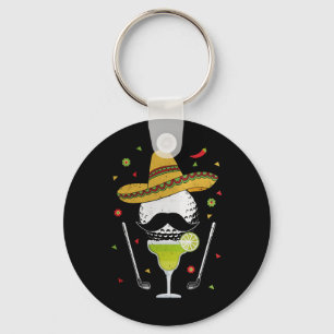 Llavero Cinco De Mayo Golf Byl Con Sombrero Y Margarita