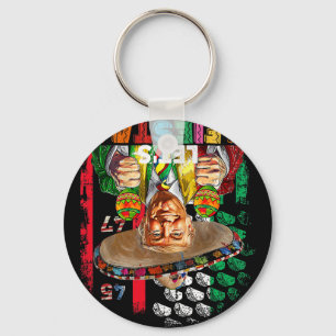 Llavero Cinco De Mayo Trump Taco graciosos Trump mexicanos