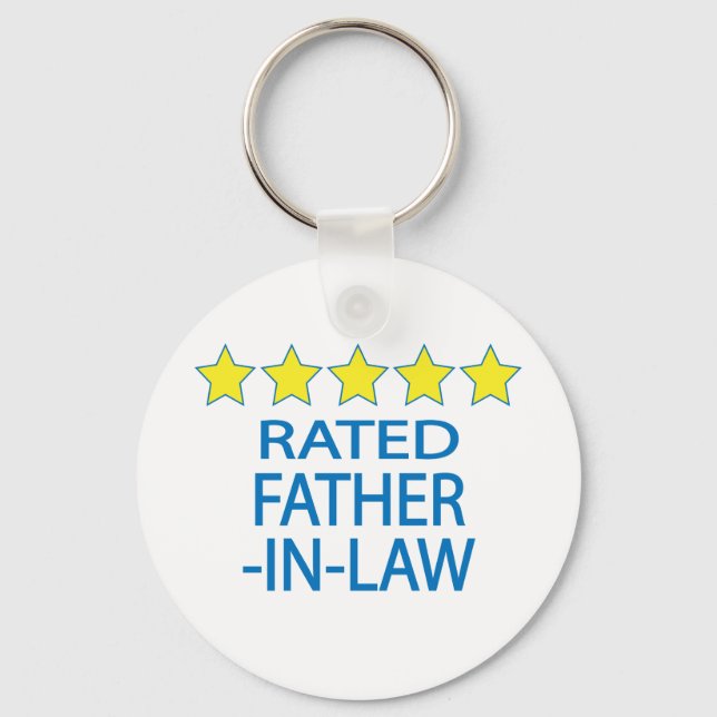 Llavero Cinco estrellas suegro (Anverso)