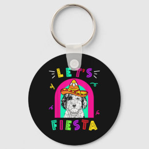 Llavero Cinco perros de mayo vamos a Fiesta Camisa 5 de Ma