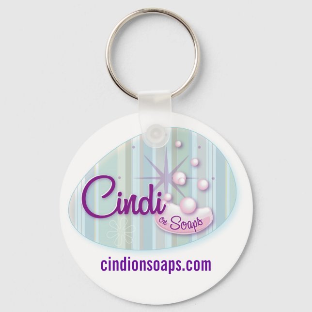 Llavero CindiOnSoaps_Keychain (Anverso)