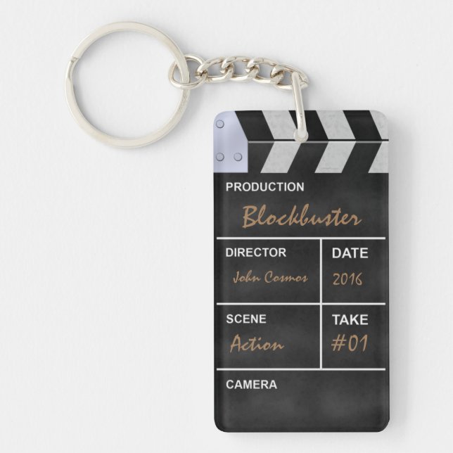 Llavero Cine de Clapperboard (Frente)