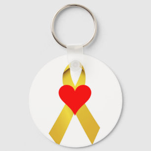 Llavero cinta amarilla