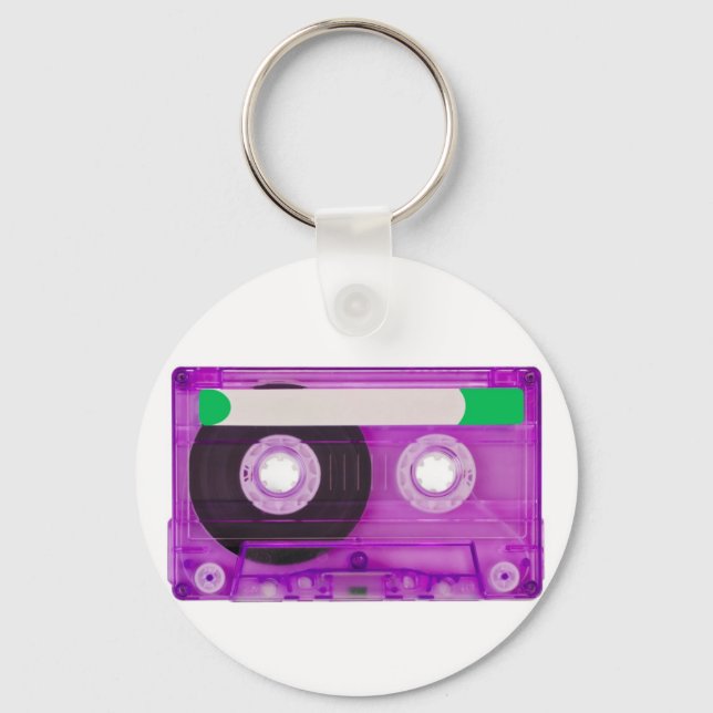 Llavero cinta compacta de audio (Anverso)