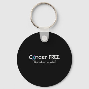 Llavero Cinta de apoyo para el cáncer libre de cáncer de t