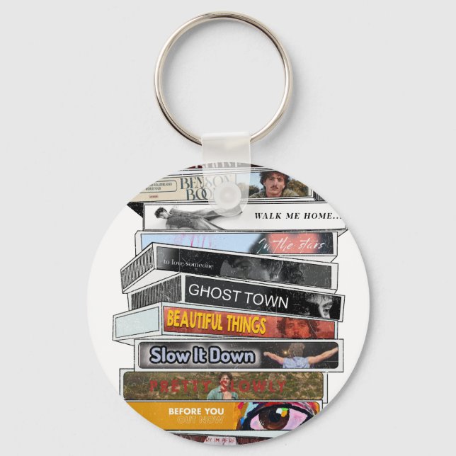 Llavero Cinta de casete de Benson Boone (Anverso)