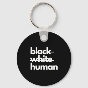 Llavero Cinta de Conciencia sobre Injusticia Racial Humana
