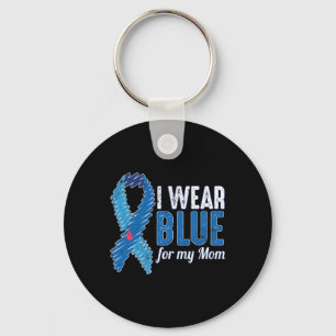 Llavero Cinta De Concienciación T1d De Noviembre Azul Para