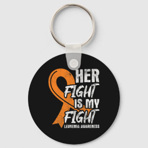 Llavero Cinta de Concientización sobre la Leucemia Lucho M