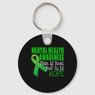 Llavero Cinta de Concientización sobre Salud Mental