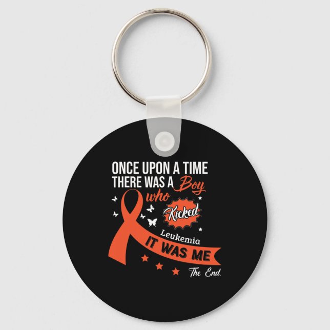 Llavero Cinta de lucha contra el cáncer de leucemia 11 (Anverso)