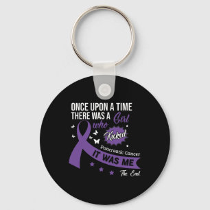 Llavero Cinta de lucha contra el cáncer de páncreas 12