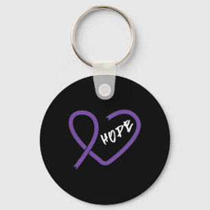 Llavero Cinta de lucha contra el cáncer de páncreas 13