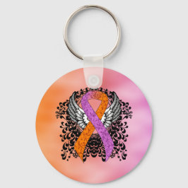 Llavero Cinta de sensibilización sobre la orquídea y el Na