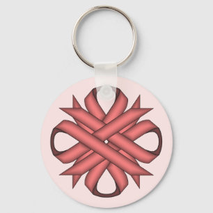 Llavero Cinta de tracción rosa