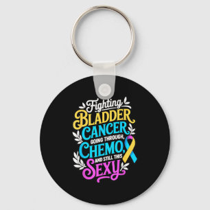 Llavero Cinta de vejiga apoya la conciencia del cáncer de
