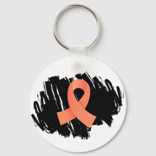 Llavero Cinta Endometrial Cáncer Peach Cinta Con Crítica
