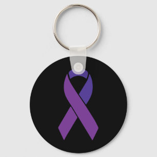 Llavero Cinta partidario de la concienciación sobre el Alz