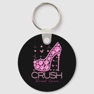 Llavero Cinta rosa para la toma de conciencia del cáncer d