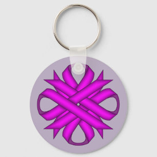 Llavero Cinta violeta de Kenneth Yoncich