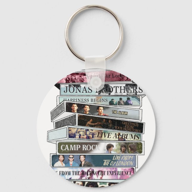 Llavero Cintas de Casete Jonas Brother (Anverso)