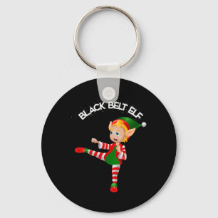 Llavero Cinturón Negro Elf-taekwondo, Karate, Jui Jitsu, K