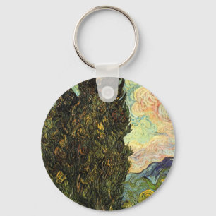 Llavero Cipreses por Vincent van Gogh