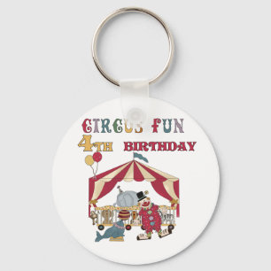Llavero Circo 4.º camisetas y regalos de cumpleaños