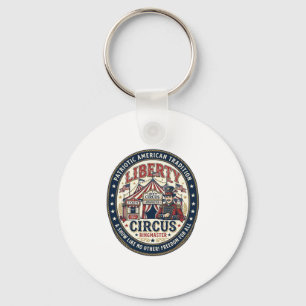 Llavero Circo Liberty Patriótico Patriótico Ringmast de Ci