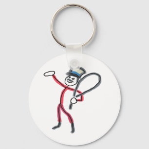 Llavero Circo Stickman Maestro de Ceremonias