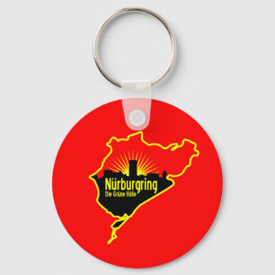 Llavero Circuito de carreras de Nurburgring Nordschleife,