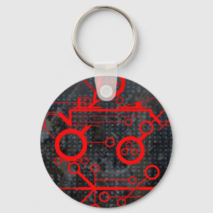 Llavero Circuito rojo