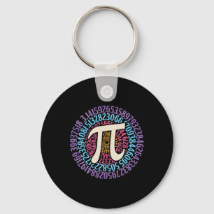 Llavero Circular De Camisas Del Día Del Pi 3.14 Escuela De