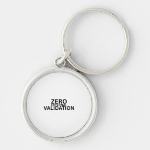 Llavero Circular de Metal con Validación Externa C