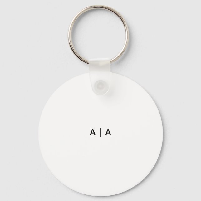 Llavero Círculo de Aluminio, 2" (Anverso)