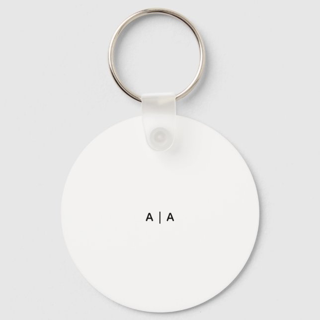 Llavero Círculo de Aluminio, 2" (Anverso)