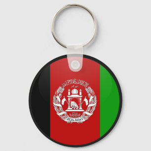 Llavero Círculo de la bandera de la calidad de Afganistá