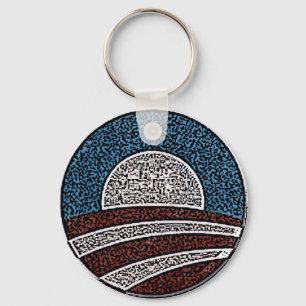 Llavero Círculo de Obama