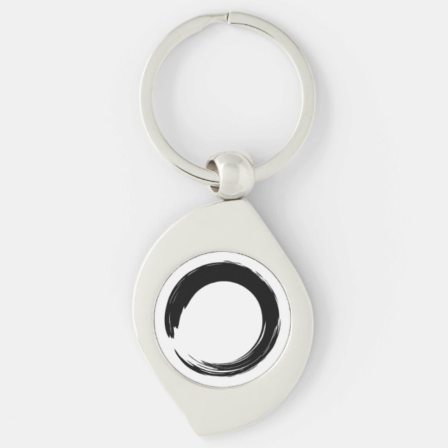 Llavero Círculo Enso Zen (Anverso)