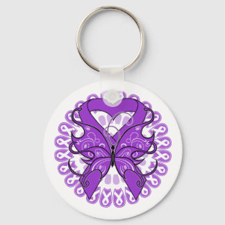 Llavero Círculo mariposa epiléptico de cintas