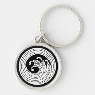 Llavero Círculo ondulado