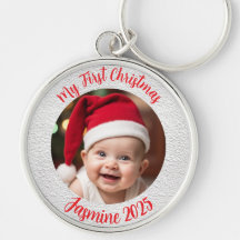 Círculo Premium Personalizable Primera Navidad del